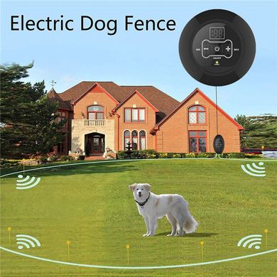 Безпровідний електронний паркан для собак Wireless Dog Fence WDF-600, з 3-ма нашийниками