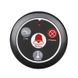 Система вызова официанта беспроводная с белыми часами - пейджером Retekess TD108 + 5 черных кнопок (с кнопкой КАЛЬЯН)