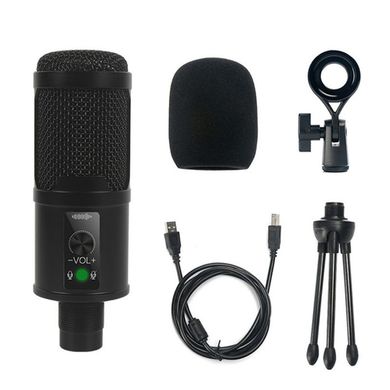 USB микрофон для ПК, ноутбука, студий для записи звука Savetek M3, профессиональный, конденсаторный