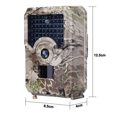 Фотопастка - камера для полювання Boblov PR-200, 12 Мп, 1080P, ІК 15 метрів, кут 120 градусів