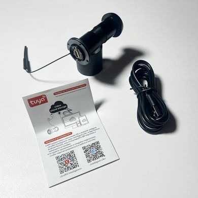 2.4/5Ghz wifi відеовічко з датчиком руху, підсвіткою та записом Tuya-3MP-IR, Tuya Smart App