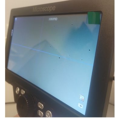 Мікроскоп цифровий з 7" дюймовим LCD екраном GAOSUO G1200HD, живлення від мережі (Товар з дефектом)