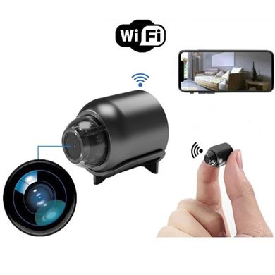 Мініатюрна камера wifi бездротова Boblov R-20, 1 Мп, HD 720P,, розмір 40x33x33 мм, без акумулятора