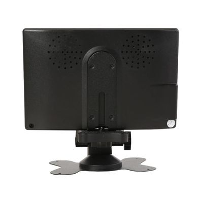 Автомобільний монітор 7 дюймів для камери заднього виду Podofo R09+, 2 AV входи + 2 вида кріплення