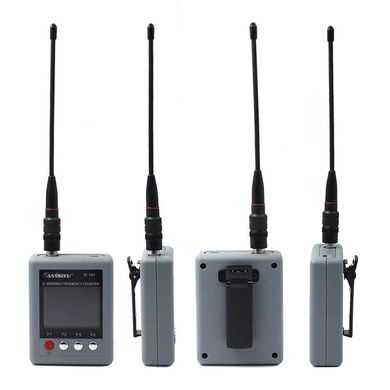Частотомер цифровой ANYSECU SF-103 с анализатором CTCCSS/DCS кодов радиостанций с диапазоном измерения 2 МГц - 2.8 ГГц
