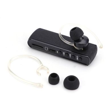 Диктофон для запису дзвінків у вигляді Bluetooth гарнітури Waytronic WT-R12, запис на SD карту, MP3 плеєр