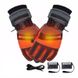 Зимові рукавички з підігрівом термо лижні Luckstone Warmspace HE329 з акумуляторами, розмір M, помаранчеві
