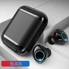 Бездротові bluetooth навушники Tomkas S7-TWS, чорний бокс