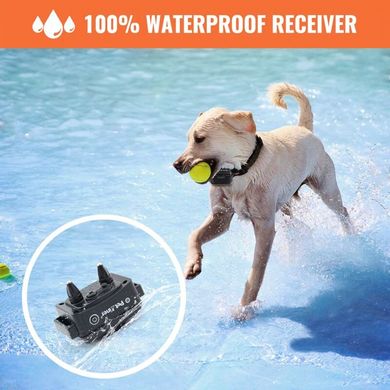 Електронашийник для собаки для дресирування електронний Petrainer 620A-1 з 3-ми видами впливу, водонепроникний
