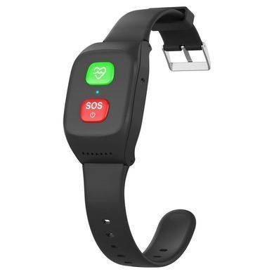 GPS браслет для людей похилого віку та дітей з SOS, голосовим зв'язком, вимірюванням параметрів здоров'я Nectronix S8