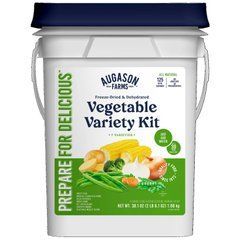 Набор из 6 сублимированных овощей Augason farms Vegetable Variety Kit, 125 порций, 30 лет срок хранения