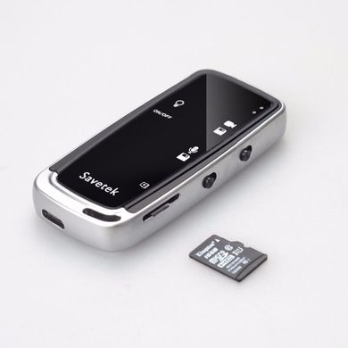 Міні камера брелок відеореєстратор з диктофоном Savetek GS-D50, FullHD 1080P з пам'яттю 64 Гб