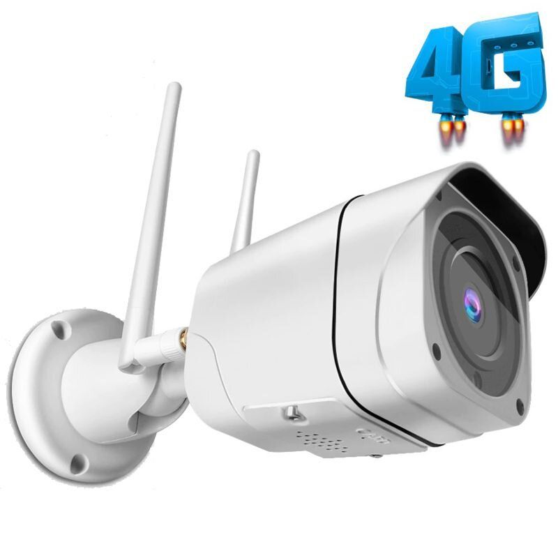4G 3G IP камера наблюдения уличная Unitoptek NC919G, 5 Мп, Quad HD