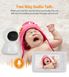 Відеоняня baby monitor безпровідна з великим 5" дюймовим монітором INQMEGA BM288, датчик температури, підсвітка, запис відео