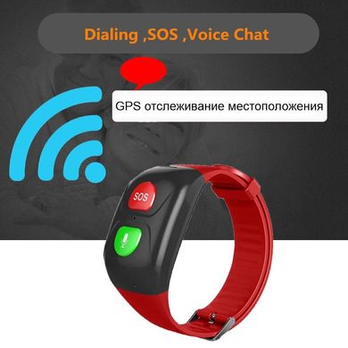 GPS браслет для літніх людей і дітей ZGPAX SH993, з трекером, мікрофоном і крокоміром