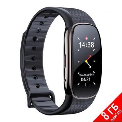 Годинник з диктофоном та MP3 плеєром Nectronix R48, 8 Гб пам'яті (Товар з невеликим дефектом)
