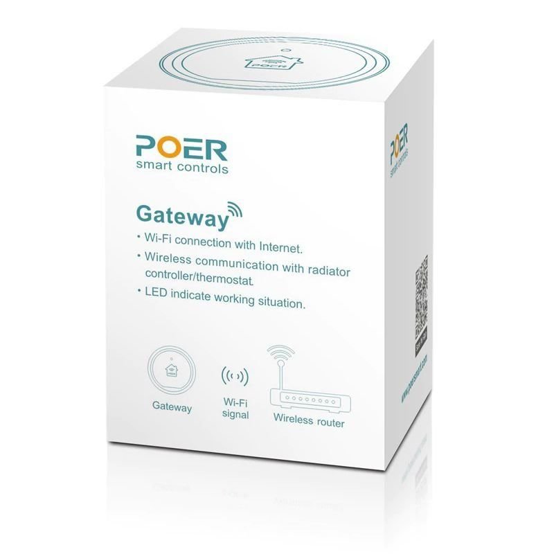 Бездротовий термостат з wifi терморегулятором для теплої підлоги Poer PTC16 WIFI — фото 2