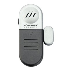Датчик відкриття з сиреною Doberman Security SE-0109, міні сигналізація на двері або вікно