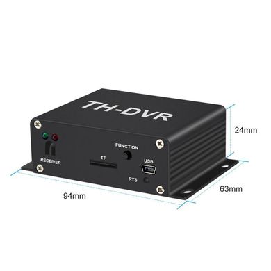 Відеореєстратор на 1 камеру стандартів CVBS/AHD/CVI/TVI до 2 Мп із записом на SD до 128 Гб Pegatan TH-DVR