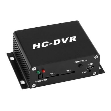 1 канальный видеорегистратор на 1 камеру аналоговый HC-DVR, 800x600, 2 x SD карты до 128 Гб