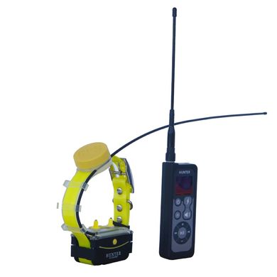 Радио ошейник с gps для охотничьих собак - трекер до 25 км HUNTER-25 PRO NEW, с воздействием током и звуком (модель 2022 года )