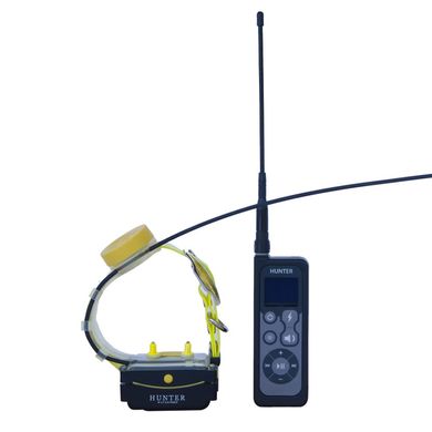 Радио ошейник с gps для охотничьих собак - трекер до 25 км HUNTER-25 PRO NEW, с воздействием током и звуком (модель 2022 года )