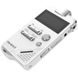 Професійний диктофон цифровий стерео PCM Shmci D30, 16 Гб пам'яті, 3 мікрофони, активація голосом, таймер, до 25 годин