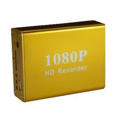 Мини видеорегистратор HD DVR на 1 камеру Pomiacam HD 1080P, с поддержкой AHD/TVI камер 2 Мп, пульт ДУ
