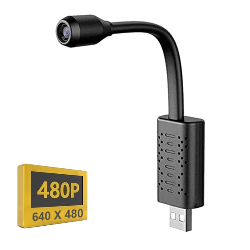 Міні wifi камера USB на гнучкому шлейфі Nectronix U21, запис 640x480P, V380pro app — фото 4