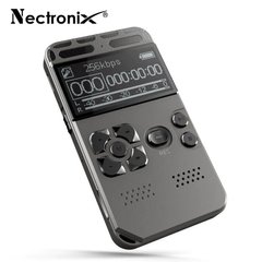 Диктофон цифровой профессиональный с активацией голосом Nectronix V35, память 8 Гб, SD карты до 64 Гб, MP3