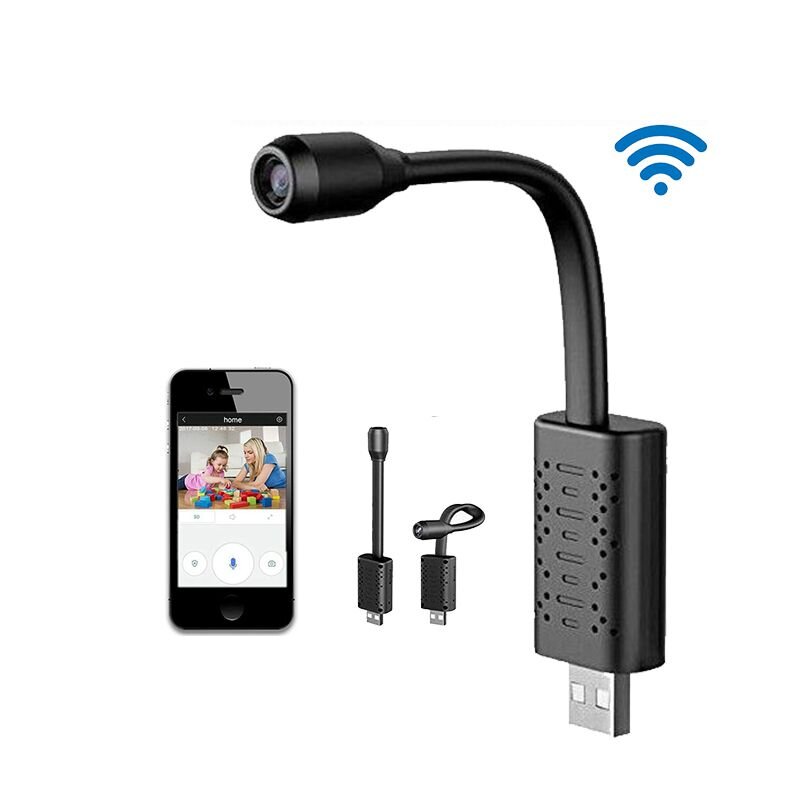 Міні wifi камера USB на гнучкому шлейфі Nectronix U21, запис 1280x720P, V380pro (Товар з дефектом) — фото 2