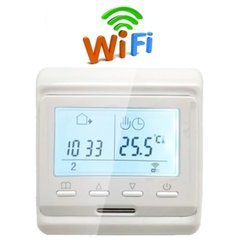 Wifi термостат для газового и электрического котла с LCD дисплеем Minco HeatMK60L, белый