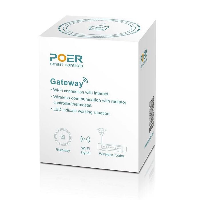 Wifi шлюз PTG10 для керування через інтернет термостатами Poer PTC10 / PTC16 / PTV30 — фото 2