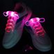 Светящиеся шнурки KS Disco, розовый свет