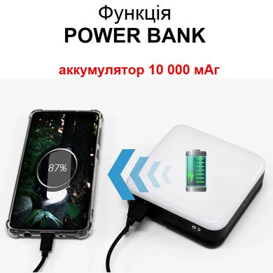 Ліхтар для кемпінгу 80W з 3-ма режимами з акумулятором 10000 мАч Unibrother YL-202 (УЦІНКА - відламана ручка)