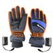 Зимові рукавички з підігрівом термо лижні Luckstone Warmspace HE329 з акумуляторами, розмір L, сині