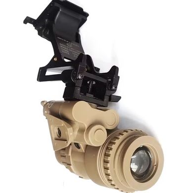 NVG крепление на шлем для прибора ночного видения AN/PVS-18, черное