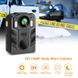 Нагрудний відеореєстратор поліцейський на одяг Boblov WN9, FullHD 1080P, 170 градусів, 8 годин запису (вдосконалена версія)