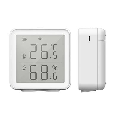 Wifi термометр гигрометр комнатный с датчиком температуры и влажности Nectronix TRD02-01A, приложение Tuya для Android & IOS