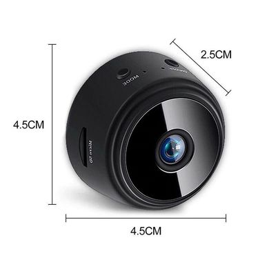 Міні камера wifi бездротова Leshp А9, 1 Мп, HD 720P, з акумулятором, магнітне кріплення