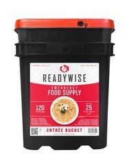 Набор основных блюд с большим сроком годности 25 лет ReadyWise entree bucket, 120 порций