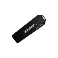 Флешка диктофон мини Saimpu A2, простая запись без настроек, SD карты до 128 Гб,  3 часа работы