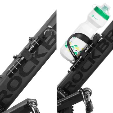 Насос для велосипеда високого тиску ручний Rockbros JG-1040BBK, велонасос 8 атмосфер, чорний