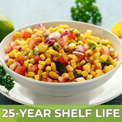 Сублімована кукурудза з великим терміном придатності 25 років Nutristore, 20 порцій