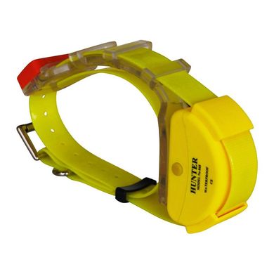 Нашийник з GPS для мисливських собак HUNTER APP-100, водонепроникний, жовтий