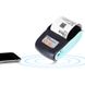 Мобільний термопринтер чеків для смартфона bluetooth Goojprt PT-210, pos принтер + чохол, блакитний