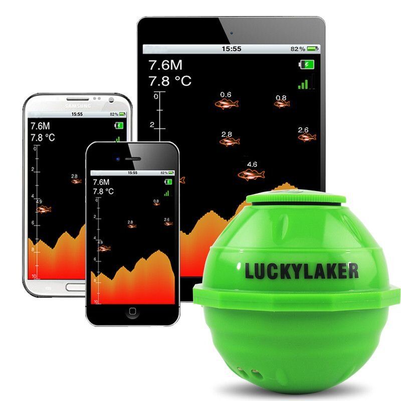 WIFI эхолот Lucky Fish Finder FF-916, Iphone&Android AppНет в наличии