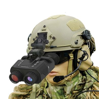 Полный комплект очки ночного видения ПНВ NV8000 + зеленое пластиковое крепление на шлем L4G24