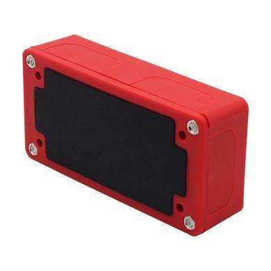 Распределительный блок с шиной Heavy Duty Bus Bar с 4мя шпильками М10 для соединения кабелей 48V DC, до 300A (красный)