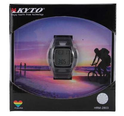 Пульсометр для бега нагрудный - часы монитор сердечного ритма KYTO HRM-2803